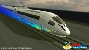 Simulation of dust caused by train braking